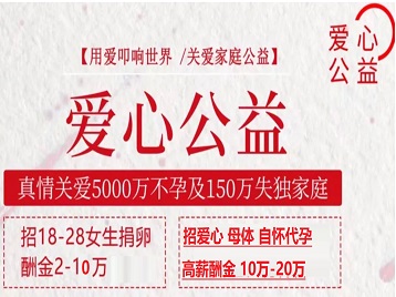 融水捐卵助孕生子 爱心志愿者招募